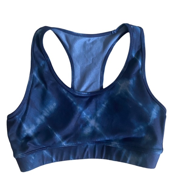 Gap Blue Patterned Matching Workout Set Size S - Picture 2 of 5